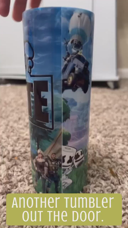 Fortnite Gamer Insulated Tumbler